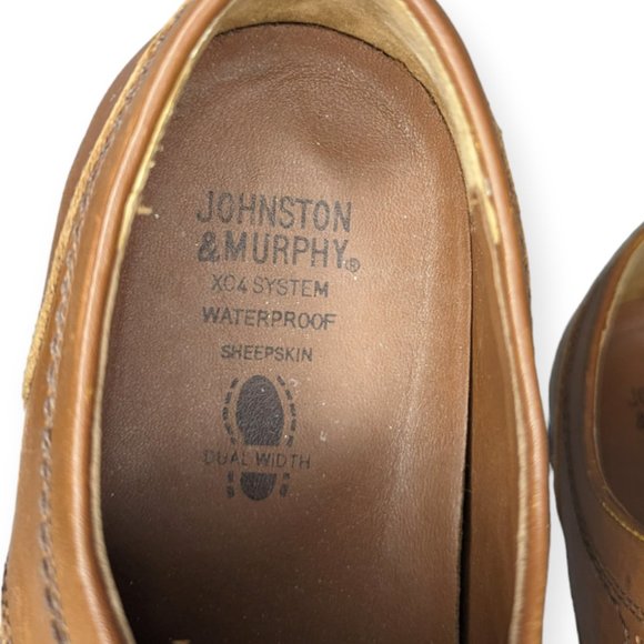 Johnson & Murphy Novick 10 1/2 Derby Dress Shoe Oxfords - Picture 11 of 15